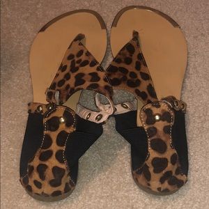 Cheetah sandal